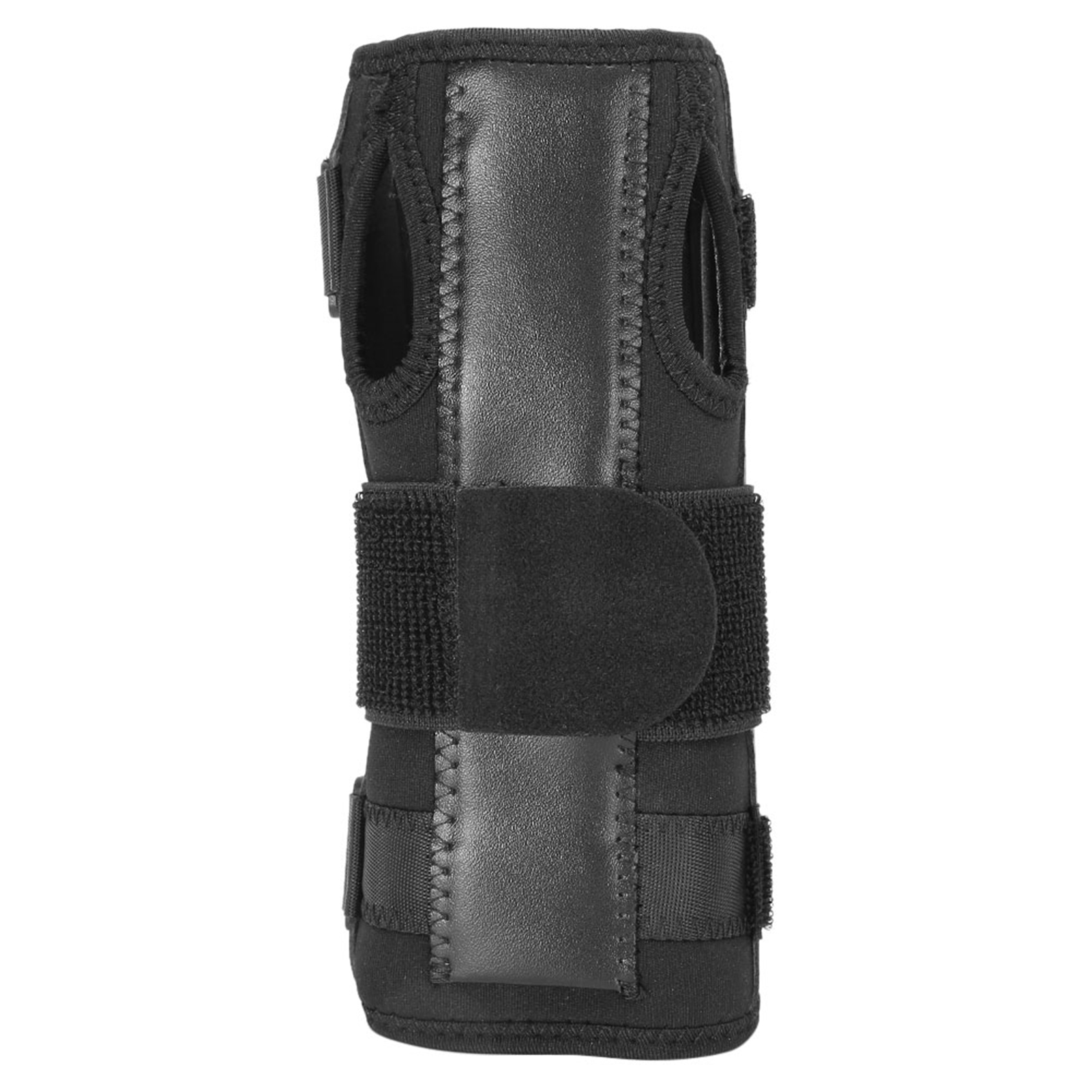 Universeller, Atmungsaktiver Handgelenkschutz Für Herren, Ledermodell, Einheitsgröße, Schwarze Kanten, Kompatibel Mit Der Rechten Und Linken Hand, Einzeln Erhältlich Mit Bedienungsanleitung.