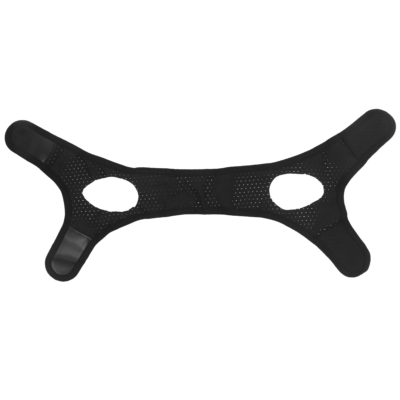 Anti-schnarch-kinnband Für Damen Und Herren, Atmungsaktives Anti-schnarch-stirnband Mit Kieferstütze, Schwarz