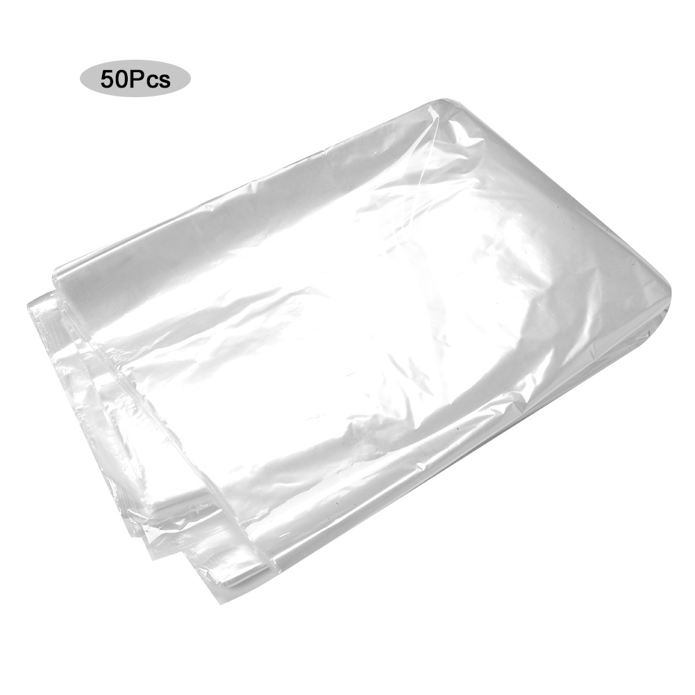 50 Große, Transparente Schutzsäcke Für Kleidung, Reinigungssäcke (50er-packung)