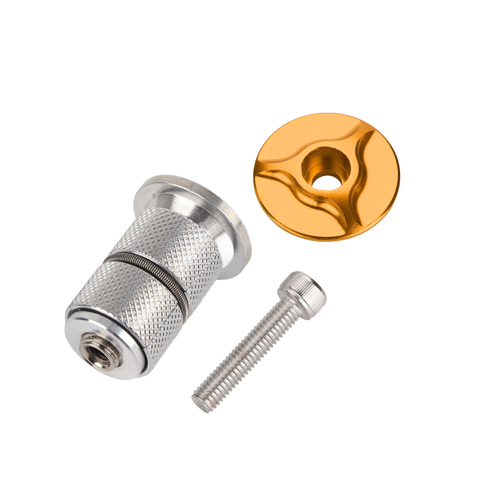 1/1,25 Zoll Fahrradgabel-expansionsstopfen Aus Aluminiumlegierung – Gold