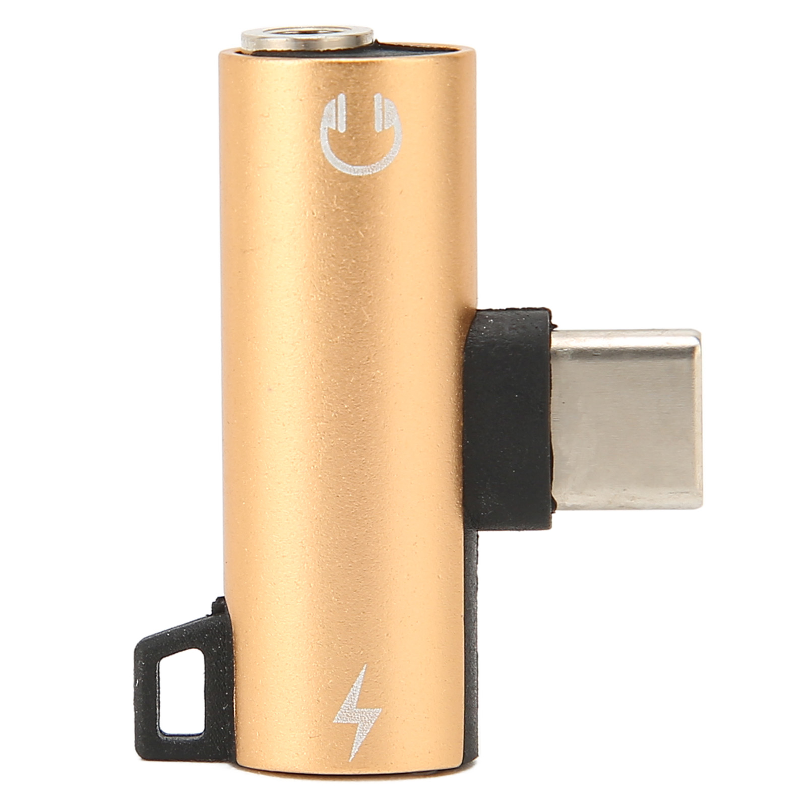 Usb-c-auf-3,5-mm-klinkenadapter Mit Pd-schnellladefunktion Und Hifi-audio – Gold