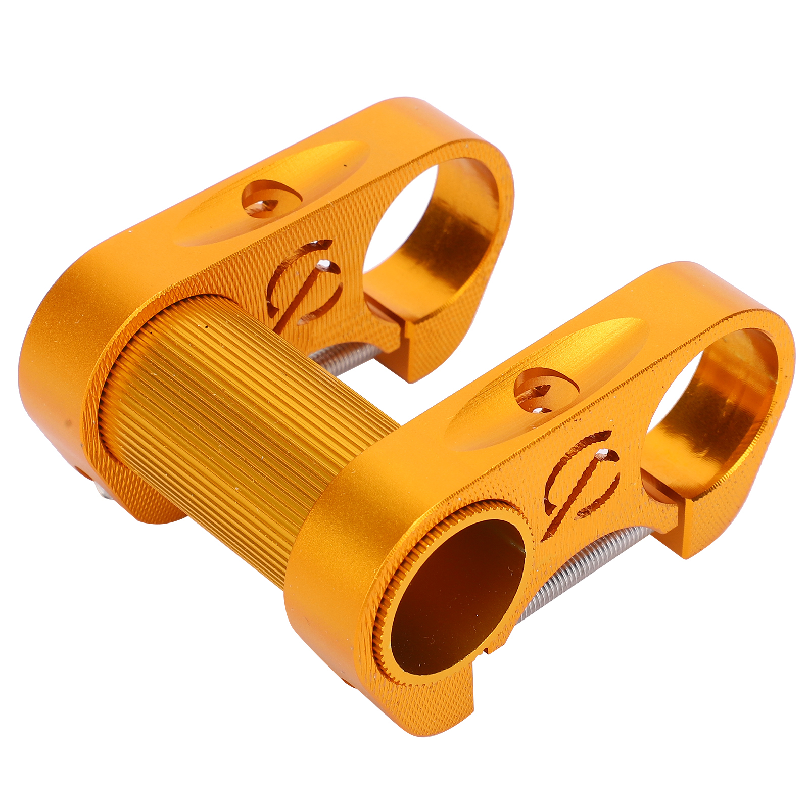 25,4 Mm Aluminium-faltvorbau Für Fahrräder, Passend Für Sp8-modifikation, Doppelrohr, Gold