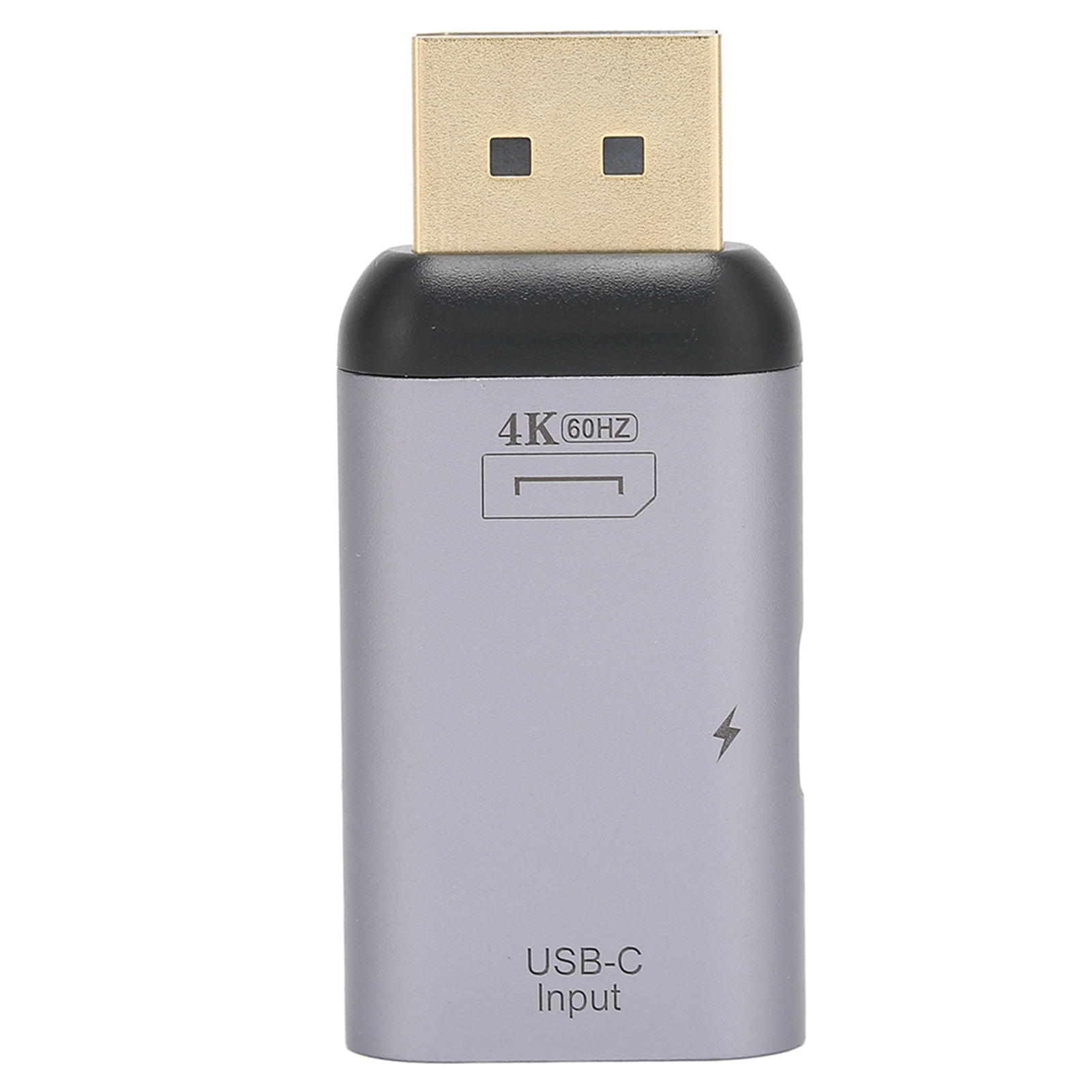 Usb-c Auf Dp 4k 100w Pd Gold-adapter – Tragbare Dockingstation (buchse Auf Stecker)