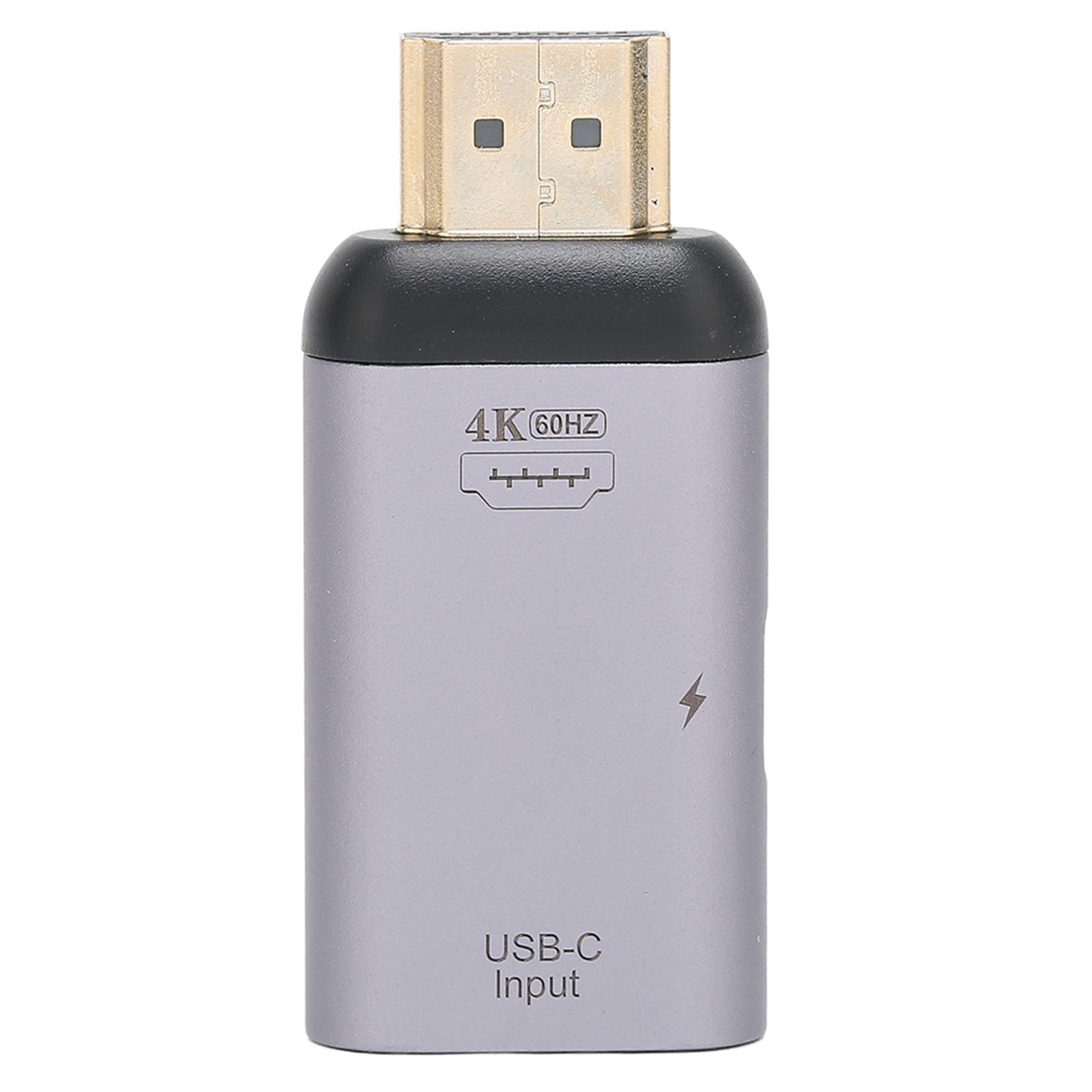 100-w-vergoldeter 4k-usb-c-auf-hdmi-adapter – Tragbare Dockingstation (buchse Auf Stecker)