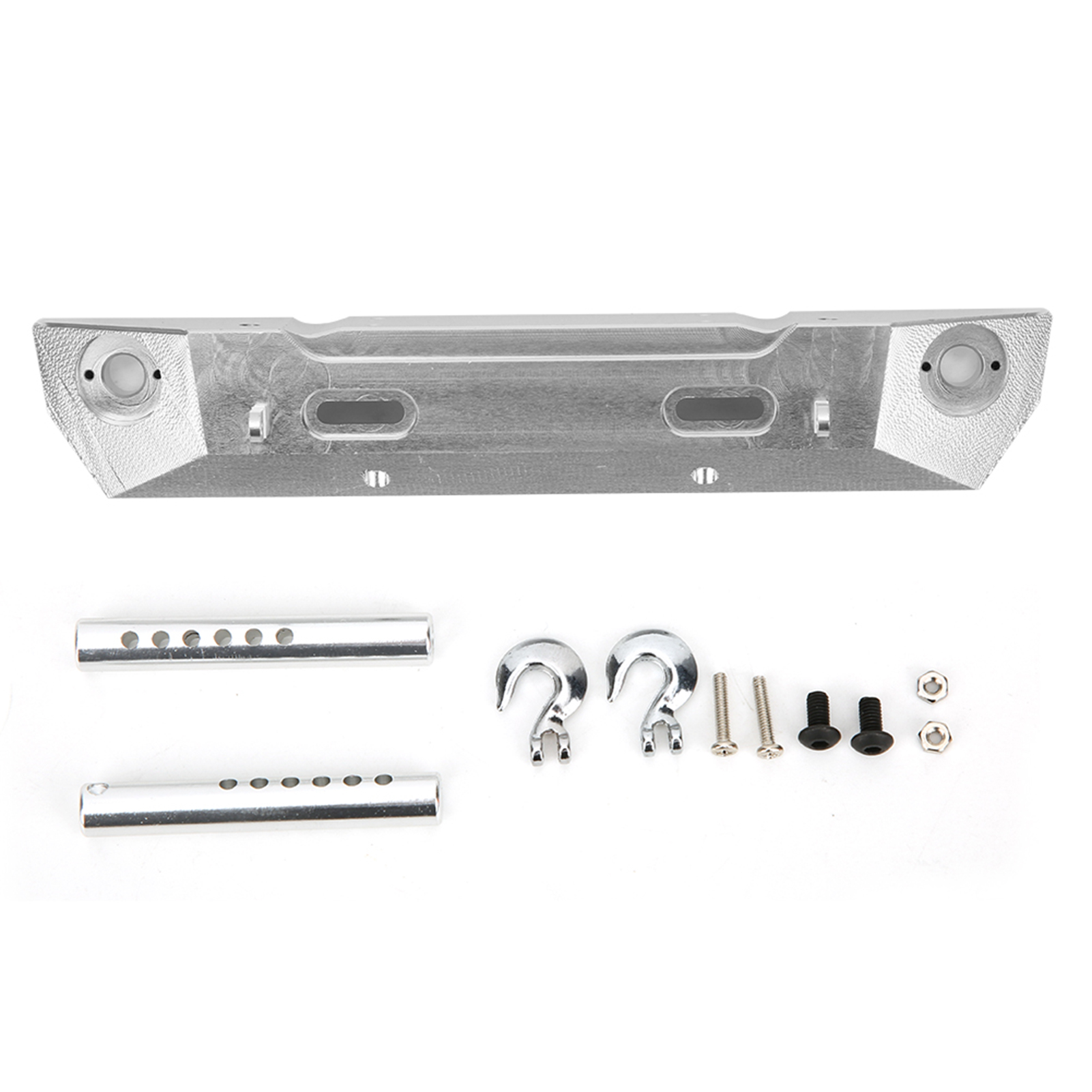 Heck-antikollisionsbügel Für Rgt 1/10, Rc-stoßstange Für Monster Truck Off-road Rock Cruiser Ex86100 (silber P860004)