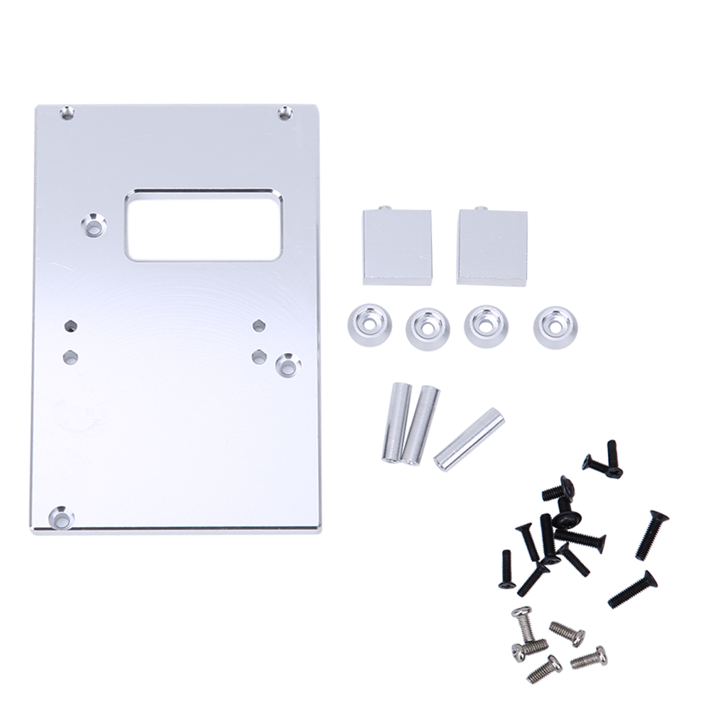 Lenkungs-montageplatte Aus 17g Aluminiumlegierung Für Mn D90, Mn-99, Mn-91, Fj-45 - Rc-zubehör (silber Mn-010s)