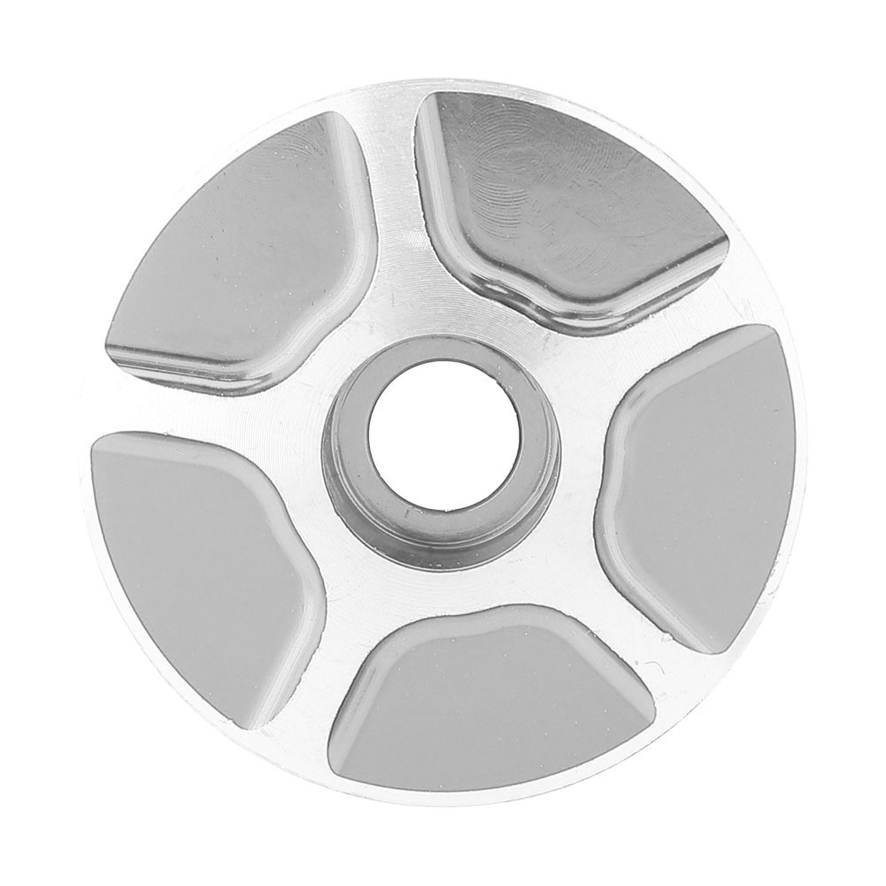 Silberne, Gewindelose Aluminium-lenkkopfkappe Für Rennräder