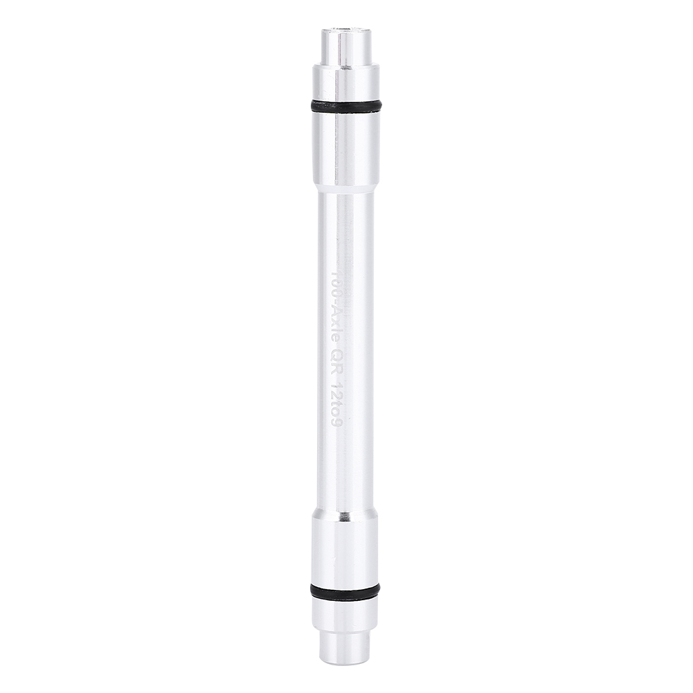 12-mm-auf-9-mm-steckachsenadapter Für Fahrräder Mit Silbernem Schnellspanner