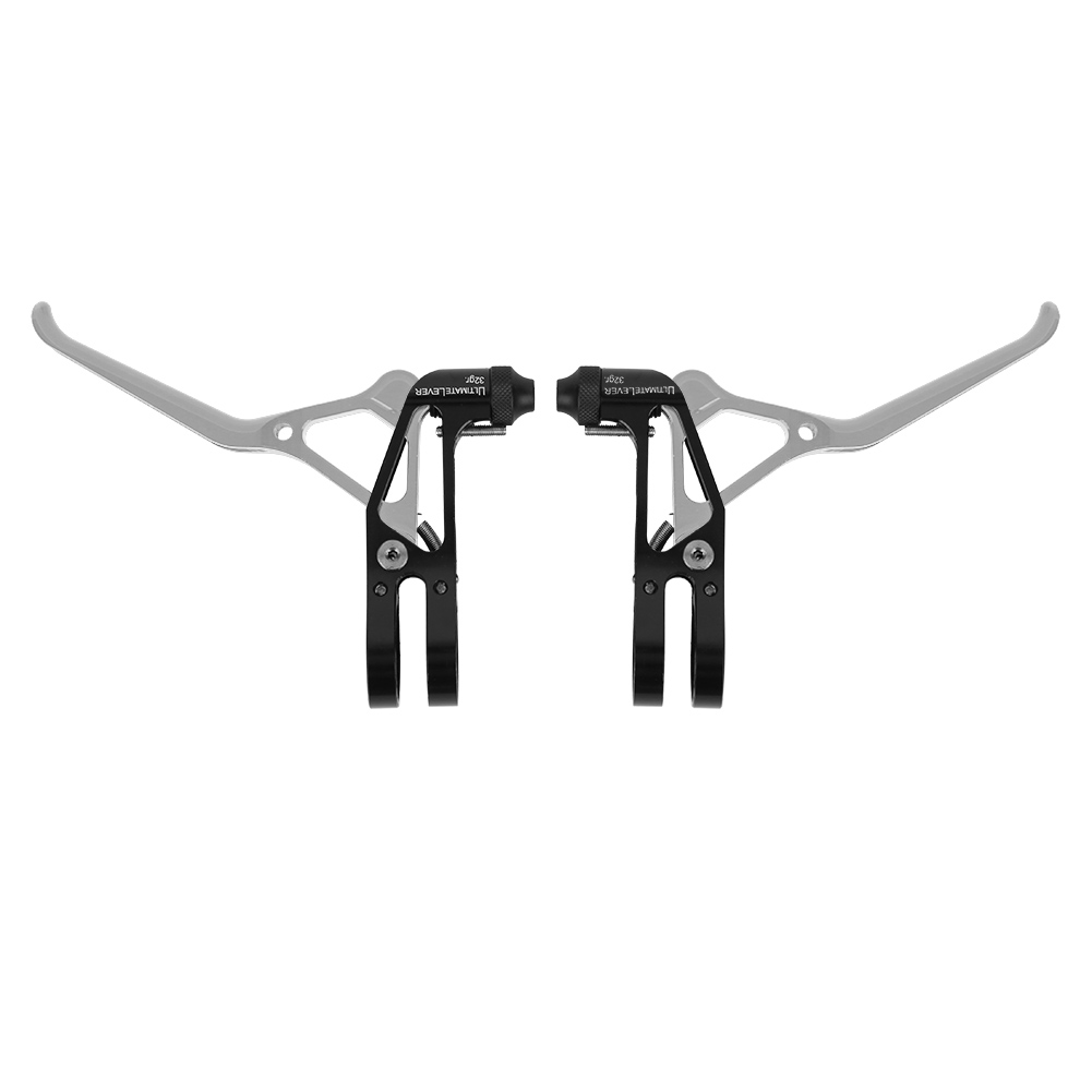 Verstellbarer Bremshebel Aus Aluminiumlegierung Für Mountainbikes, Schwarz Und Silber