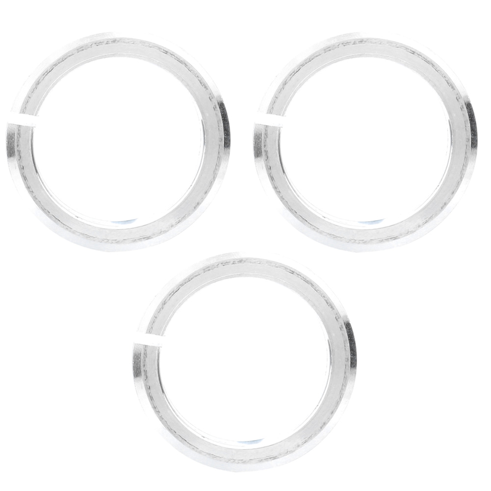 3-teiliges Set Aus Lenkkopf-distanzstücken Aus Aluminiumlegierung Für 28,6-mm-fahrradgabeln, Unterlegscheiben Und Lager