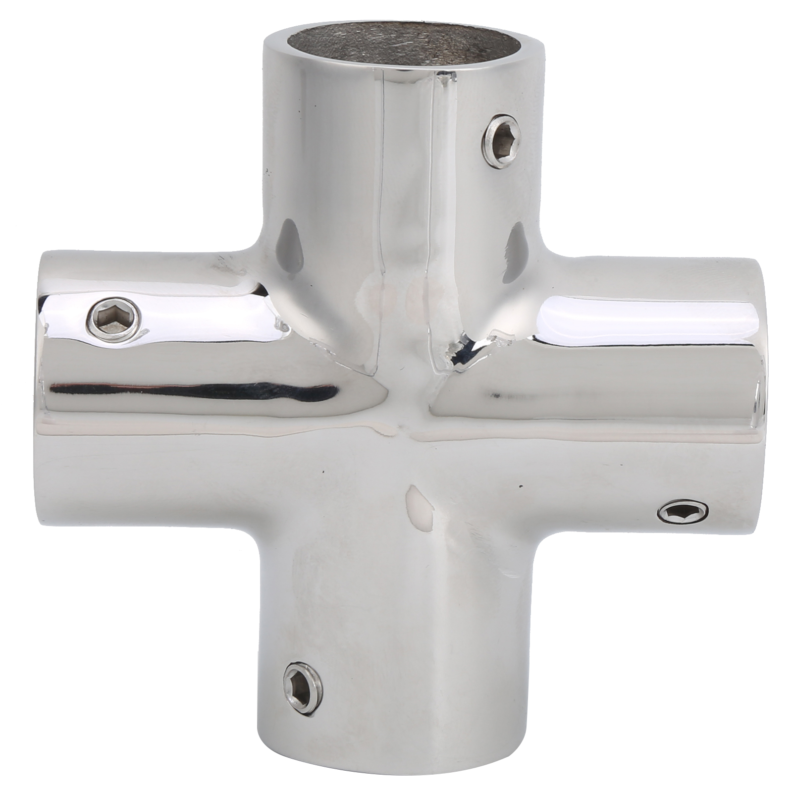 Mjs015 Edelstahl-kreuzverbinder Zum Stumpfschweißen, Bootszubehör 25 Mm