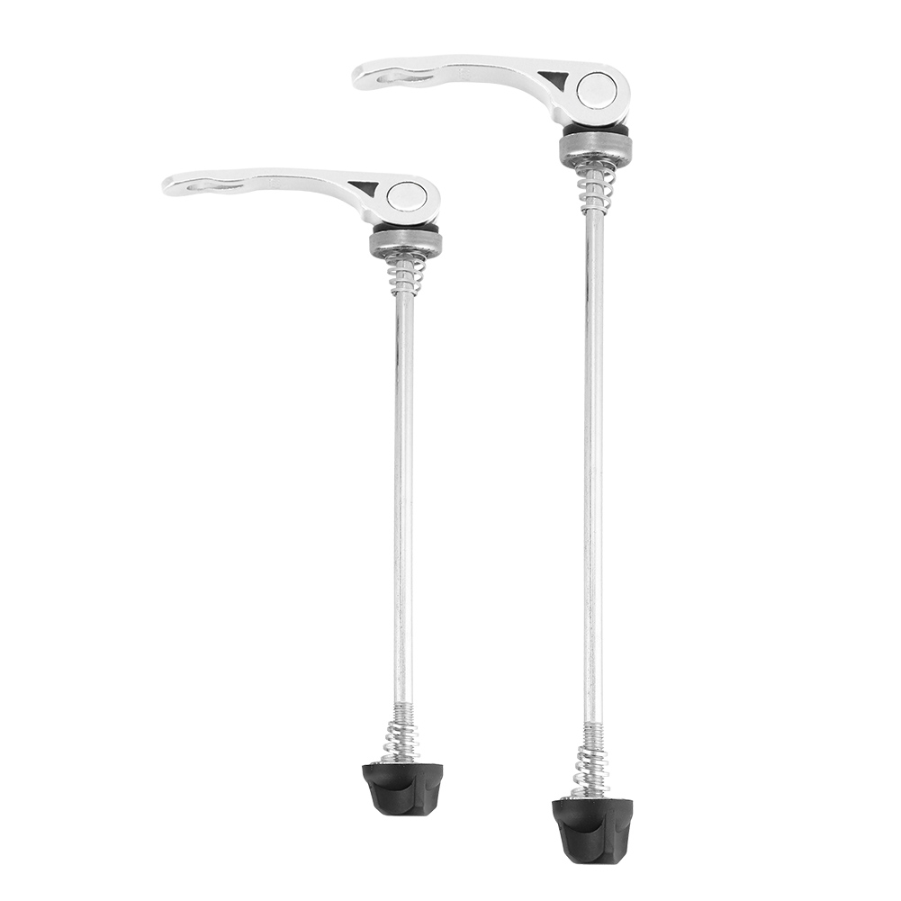 Paar Schnellspanner Für Rennräder Und Mountainbikes, Vorder- Und Hinterachse (silber)