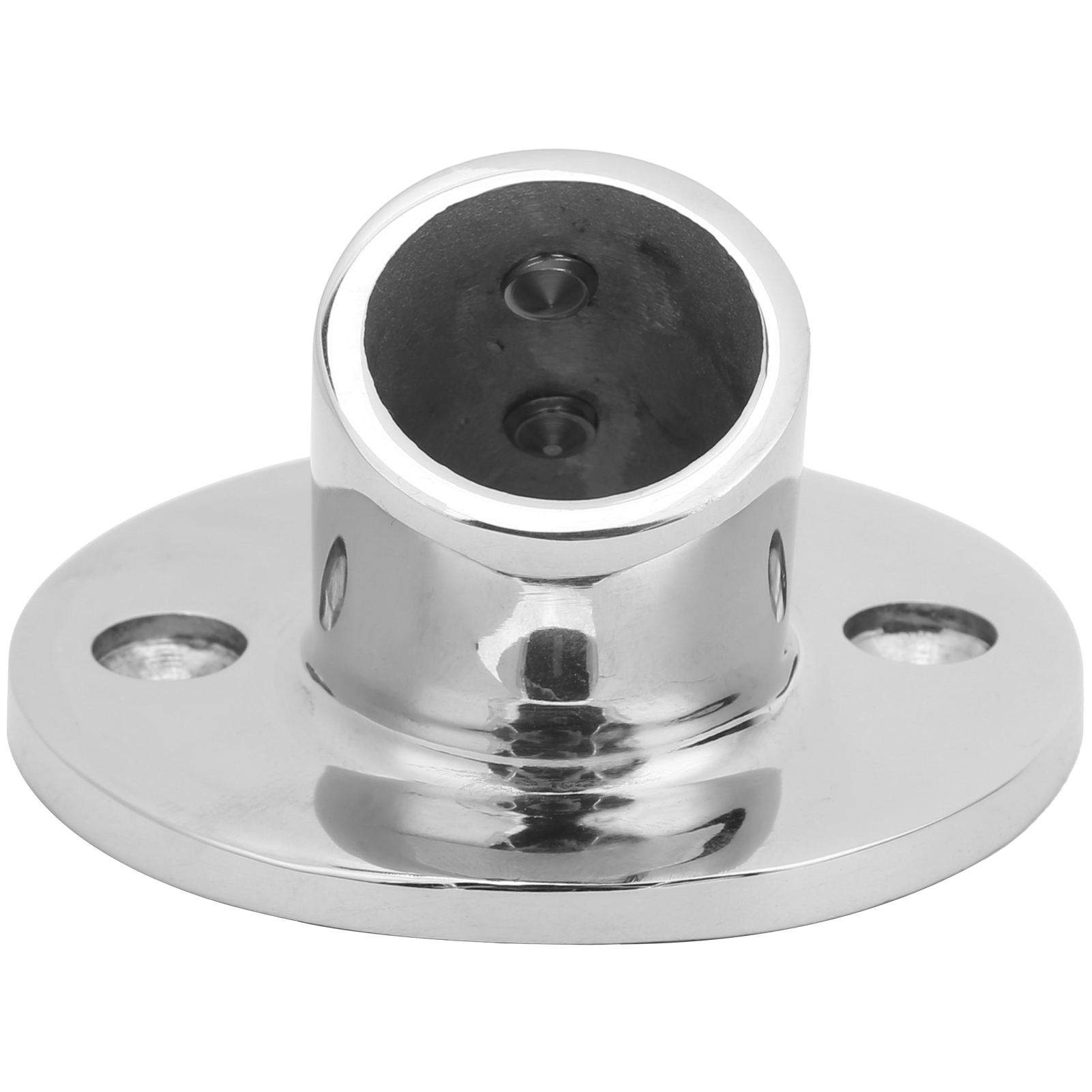 Rundrohrhalterung (60°) Für Handläufe Aus Edelstahl 316, Für Schiffs- Und Yachtbau, 22 Mm / 0,9 Zoll Durchmesser