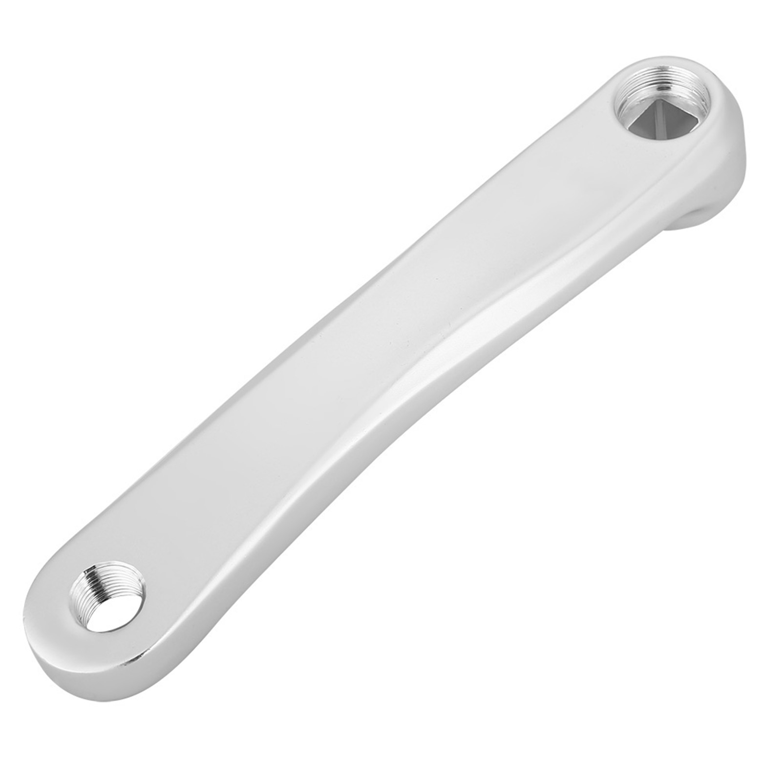 170 Mm Aluminium-fahrradkurbelarm, Linke Seite, Einzelner Tretlagerersatz (silbernes Vierkantloch)