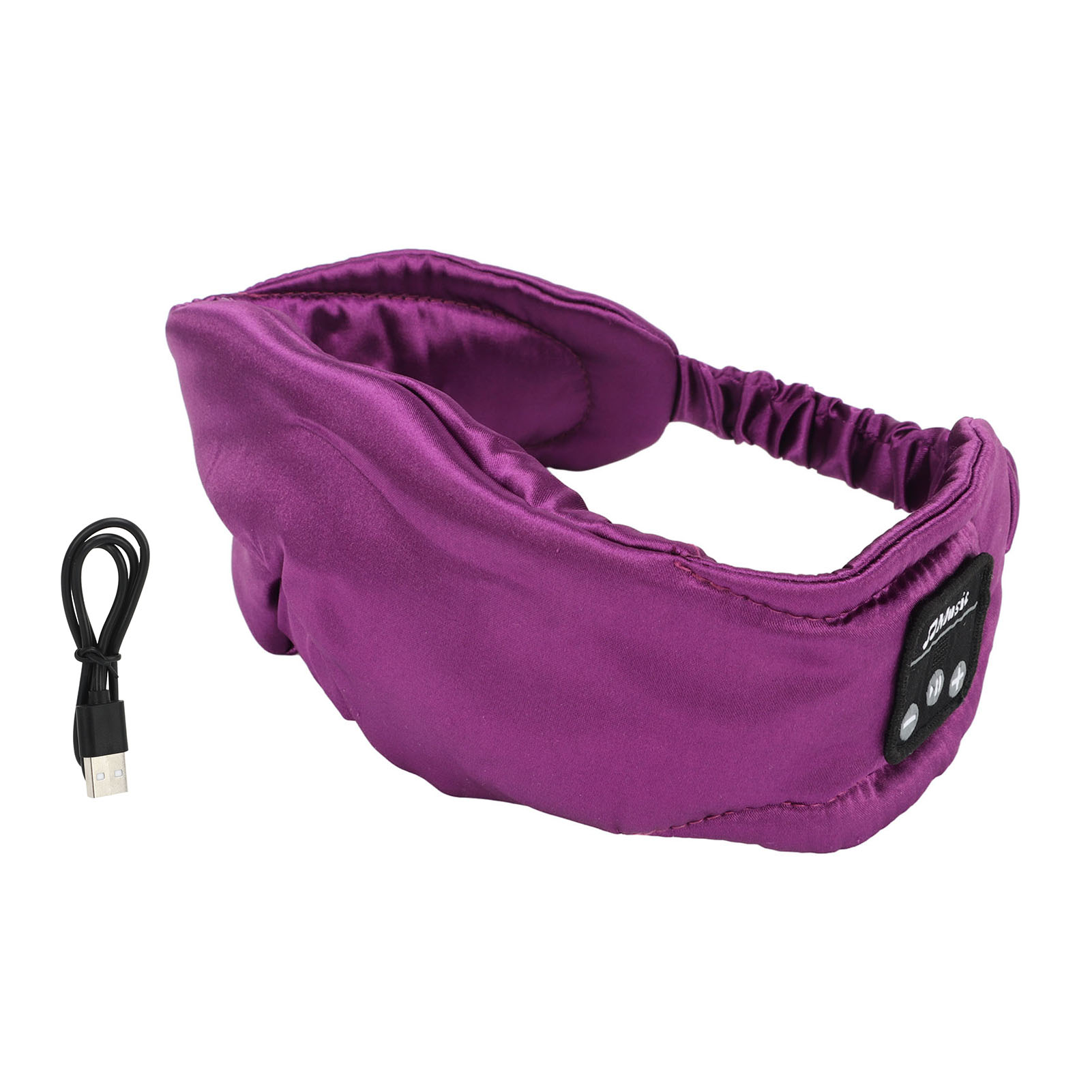Ultradünne Bluetooth-nachtmaske Mit Integrierten Kopfhörern – Lila