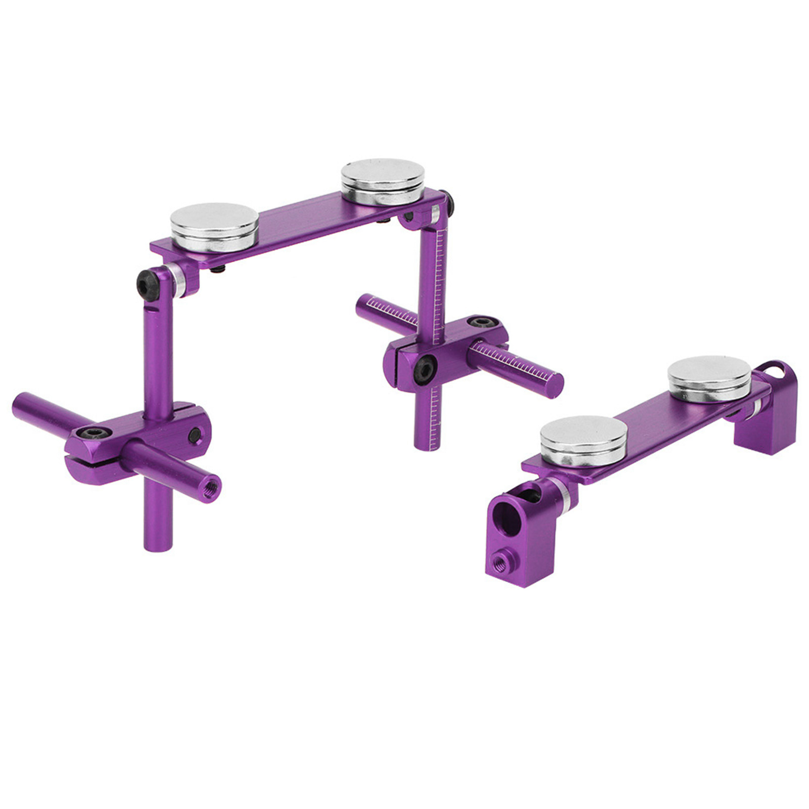 Unsichtbare Magnetische Aluminiumhülle Für Hsp 1/10 Rc-car - Stealth-montagesatz (lila)