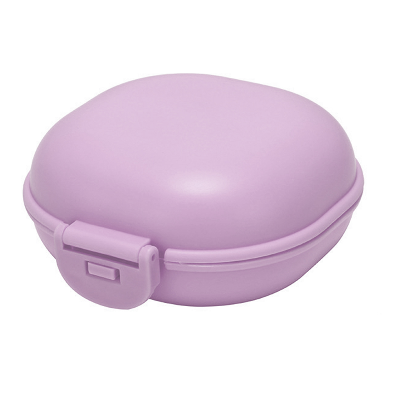 Tragbare, Wasserdichte Seifenbox Mit Pp-clipdeckel, Ideal Für Reisen, Zuhause, Hotel Und Studentenwohnheim, Farbe: Lila.