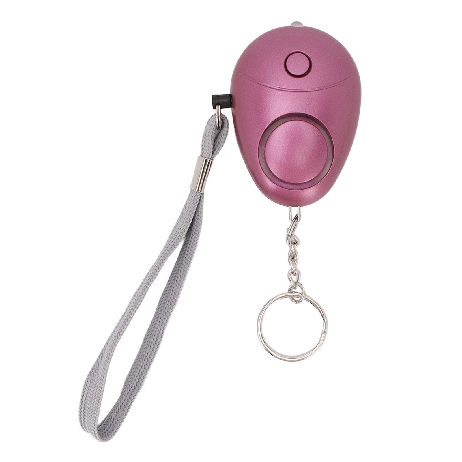 Tragbarer Personenalarm (130 Db) Mit Led-anzeige Für Notfälle – Für Frauen, Männer, Kinder Und Senioren – Lila