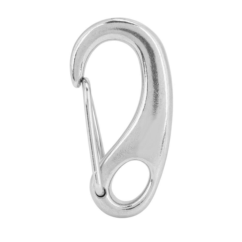 Federhaken-set Aus Edelstahl 316 Für Taucher (50 Mm, Weiß)