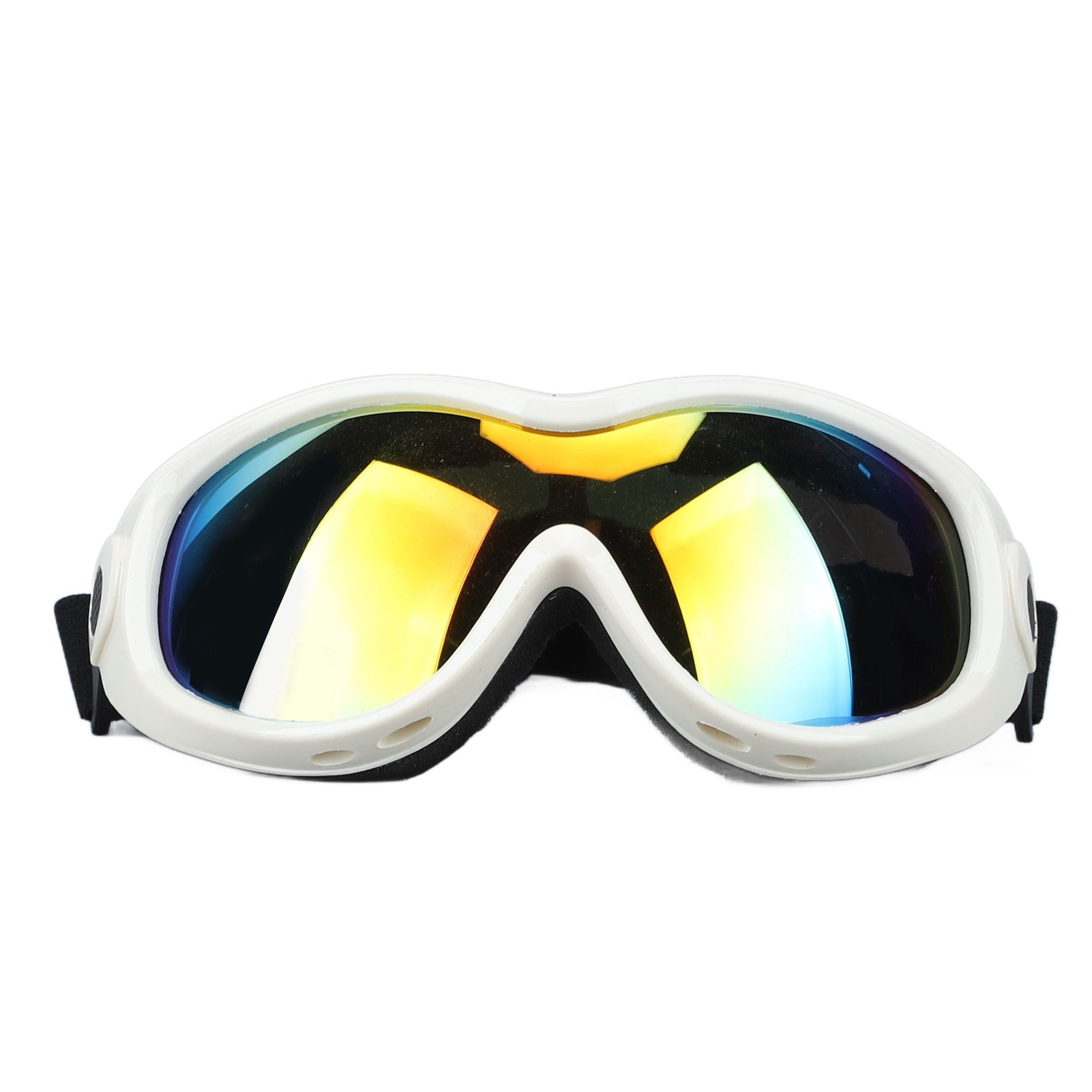 Uv-schutzbrille Für Hunde Und Katzen, Aus Pvc Und Pc, Stoßfest, Verstellbar, Weiße Farbe.