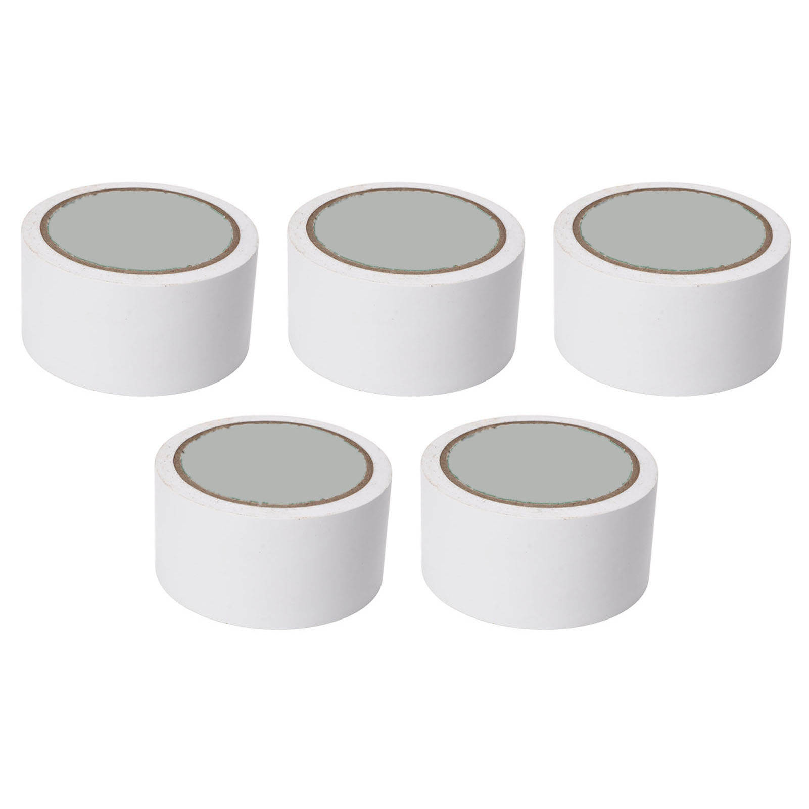 Cm Breites Bodenmarkierungsband – 5er-pack Für Sportplätze (turnhalle, Basketball, Volleyball, Tennis) – Weiß