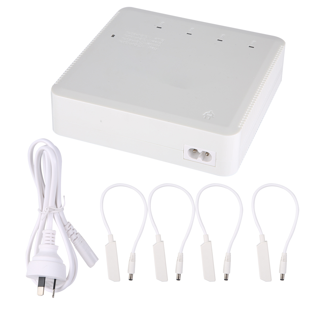 4-port-ladegerät Für Rc-drohnen + 2 Usb-anschlüsse Für Xiaomi Fimi X8 Se, 100–240 V, Weiß, Australien