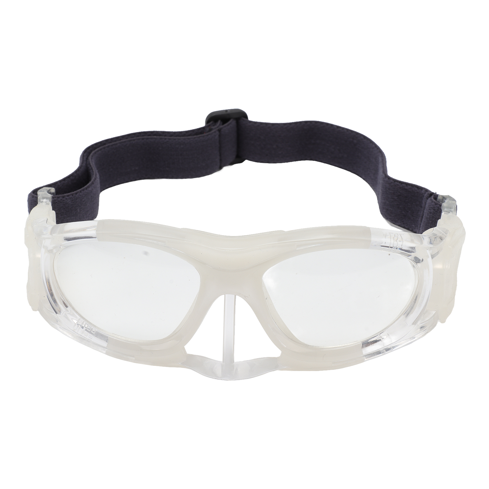 Stoßfeste Outdoor-sportbrille Für Fußball Und Basketball, Uv- Und Bruchsicher, Weiß