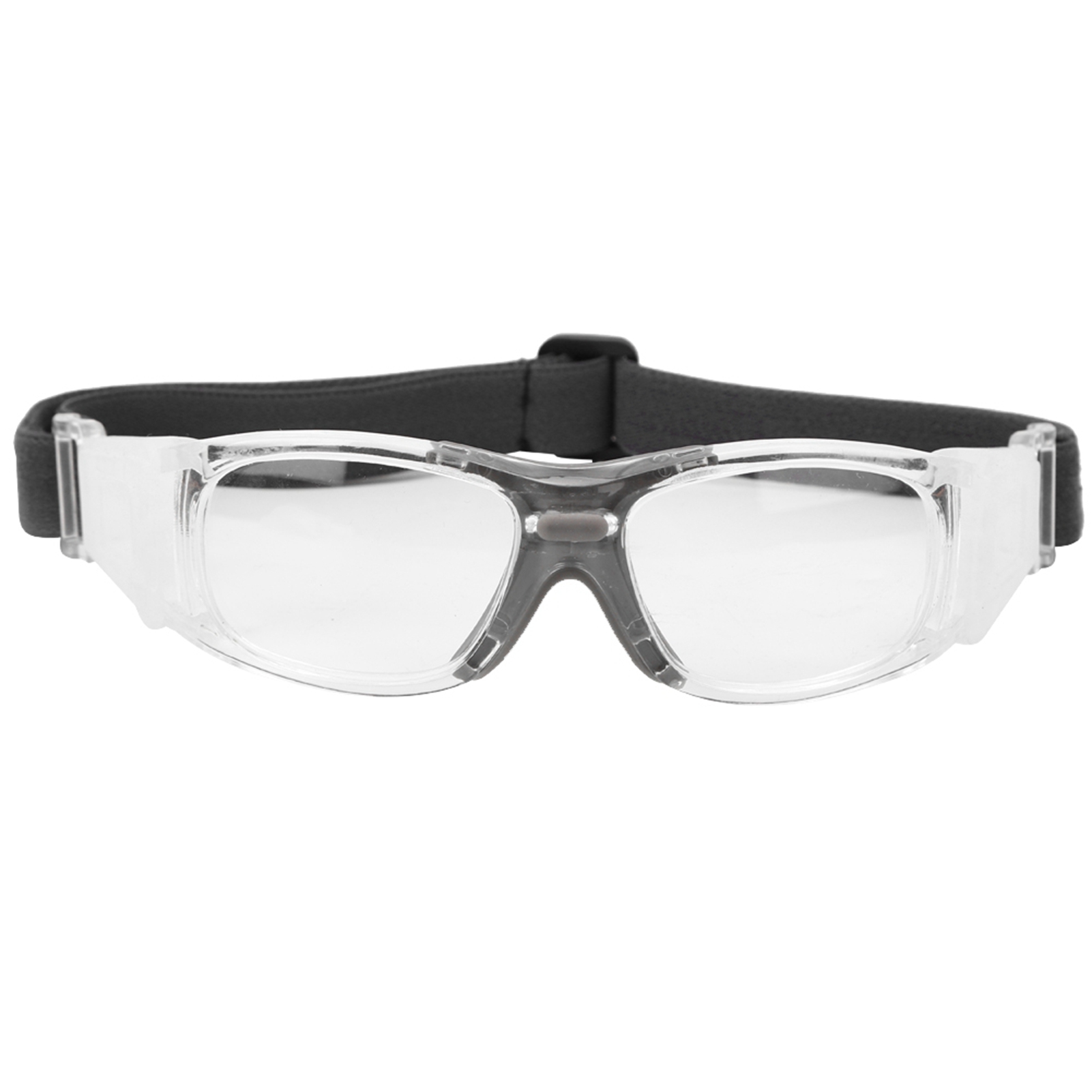 Schutzbrille Für Basketball Für Erwachsene, Stoß- Und Kollisionsfest, Klar Weiß, Für Outdoor-sportarten