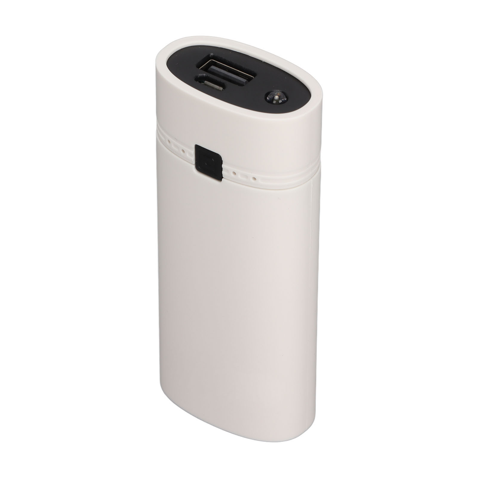 Universelles Usb-powerbank-gehäuse Zum Selberbauen Mit 2x18650-ladegeräten Für Smartphones – Weiß