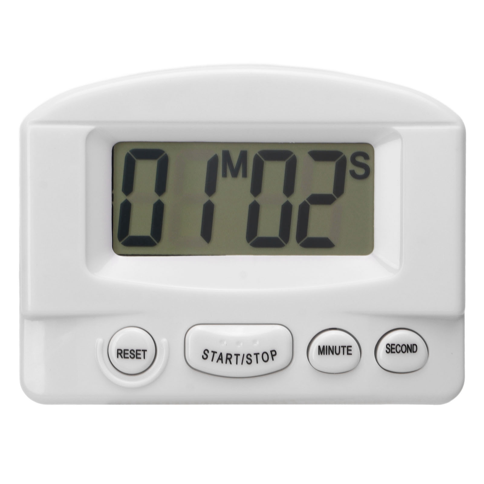 Multifunktionaler Magnetischer Küchentimer Mit Countdown-timer Und Lautem Alarm, Weißes Digitales Design