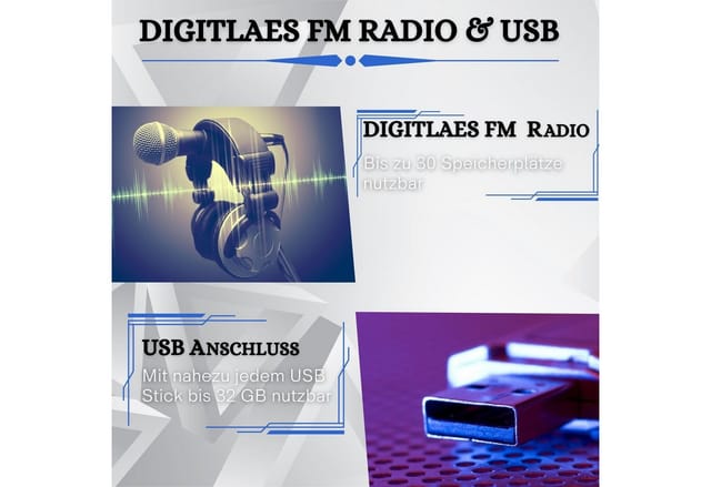 Cyberlux CL-2200 CD-Player mit Fernbedienung Tragbar Blau