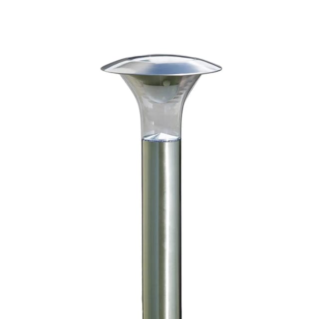 Lindby LED Solarleuchten Jolin 9945062 Spritzwassergeschützt Modern in Alu aus Edelstahl 1-flammig