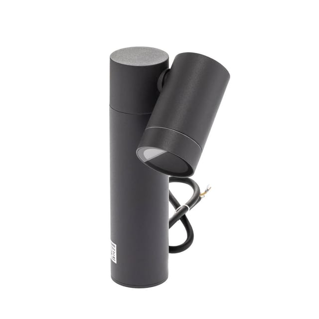 PRIOS Außenleuchte Tulimar 5044005 Modern in Schwarz aus Aluminium 1-flammig GU10