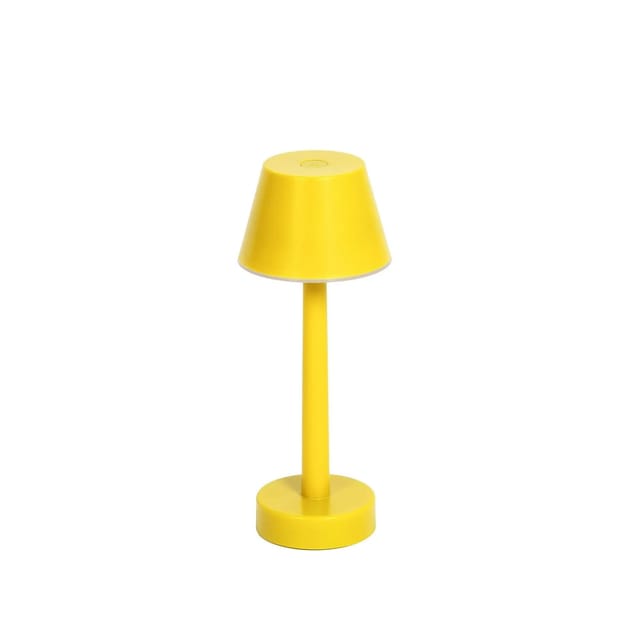Lindby LED Gaja 10020202mit USB Anschluss Dimmbar Modern in Gelb 1-flammig