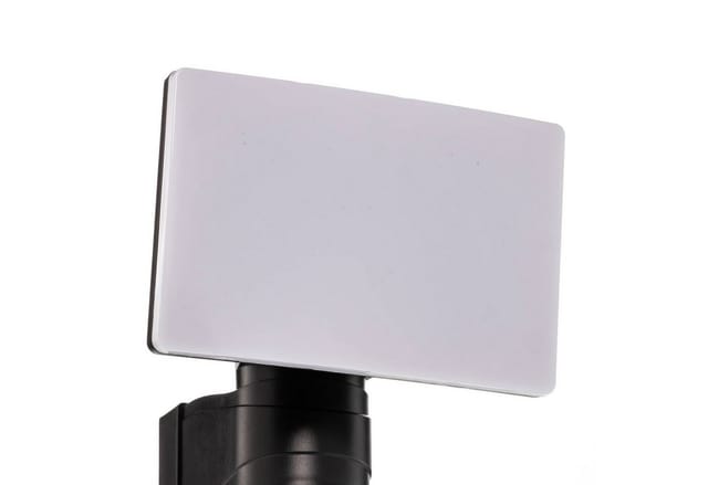 PRIOS LED Wandleuchte Außen Avayah 9936022 mit Bewegungsmelder Spritzwassergeschützt Modern in Schwarz aus Aluminium 1-flammig