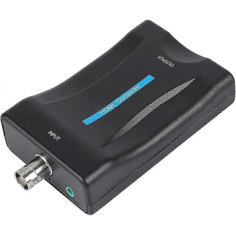 Abcrital – Bnc-zu-hdmi-adapter – 1080p/720p-videokonverter – Rca-audio-/videoeingang – 3d-kompensationstechnologie