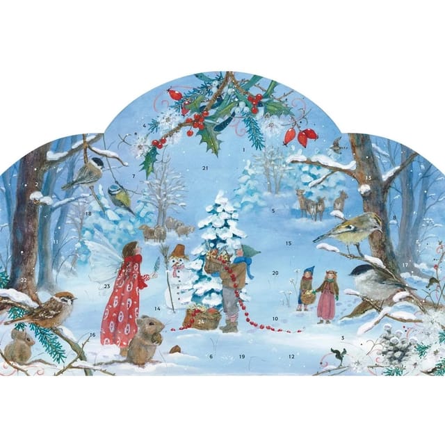 Die kleine Elfe feiert Weihnachten. Adventskalender
