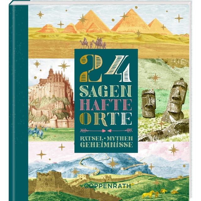 Adventskalenderbuch zum Aufschneiden - 24 SAGENhafte Orte
