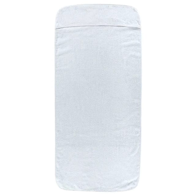 vidaXL Strandtücher 2 Stk Weiß 75x200 cm Stoff 400 g/m² 362670