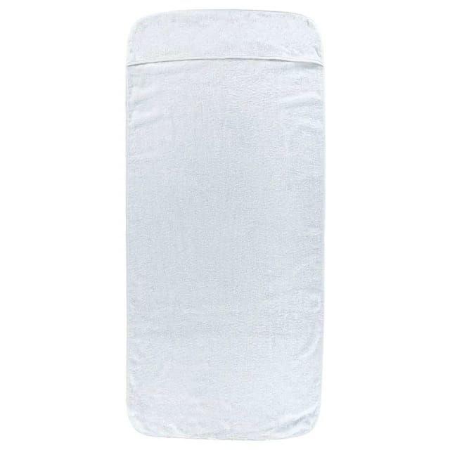 vidaXL Strandtücher 2 Stk Weiß 60x135 cm Stoff 400 g/m² 362669