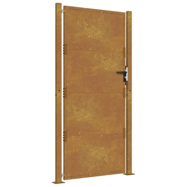 vidaXL Gartentor 105 x 205 cm Cortenstahl 153207