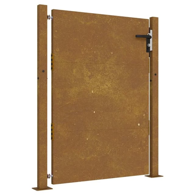 vidaXL Gartentor 105 x 130 cm Cortenstahl 153264