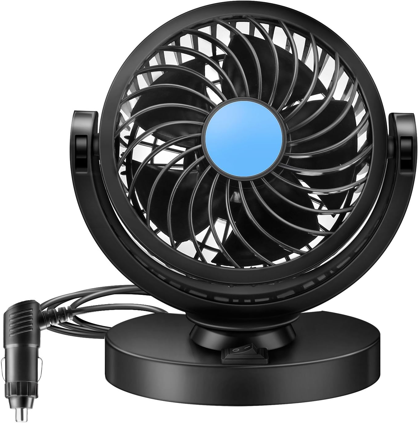 Apex Tragbarer Auto-windmühlenventilator Für Auto-klimaanlagen, Geräuscharm