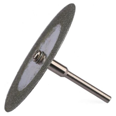Set Mit 5 Trennscheiben Aus Kohlenstoffstahl (60 Mm), Mini-diamantsägeblatt Mit 3-mm-schaft Für Bohrmaschinen Und Rotationswerkzeuge