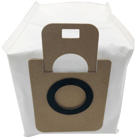 Il S'Agit D'Un Lot De 5 Sacs À Poussière (en Tissu Non Tissé, Sacs À Poussière À Filtre Haute Efficacité) Pour L'Aspirateur Robot Dreame D10 Plus.