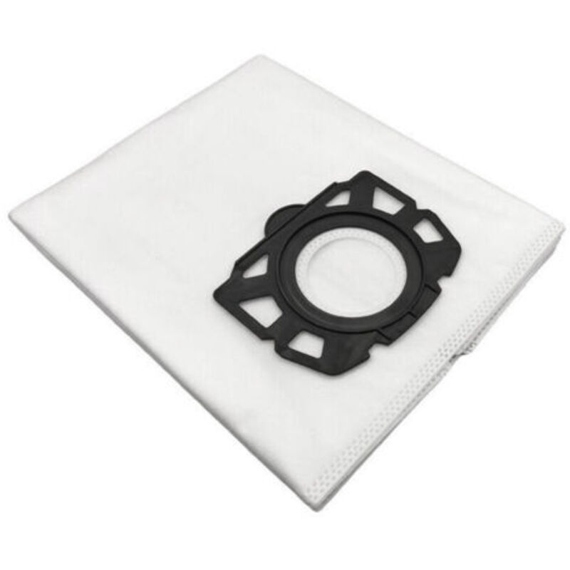 Compatible Avec Les Aspirateurs Karcher Mv4/5/6 / Wd4/5/6, Sacs À Poussière Non Tissés, Sacs Poubelle, Sacs À Poussière À Filtre Haute Efficacité, Paquet De 5, Accessoires De Rechange Domestiques/comm
