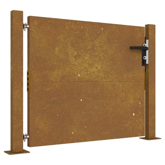 vidaXL Gartentor 105 x 80 cm Cortenstahl 153262