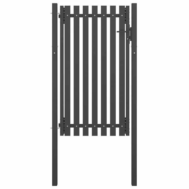 vidaXL Gartentor Stahl 1x2,25 m Anthrazit 146331