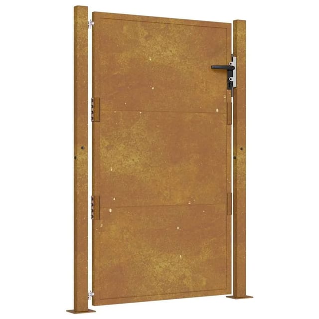 vidaXL Gartentor 105 x 130 cm Cortenstahl 153204