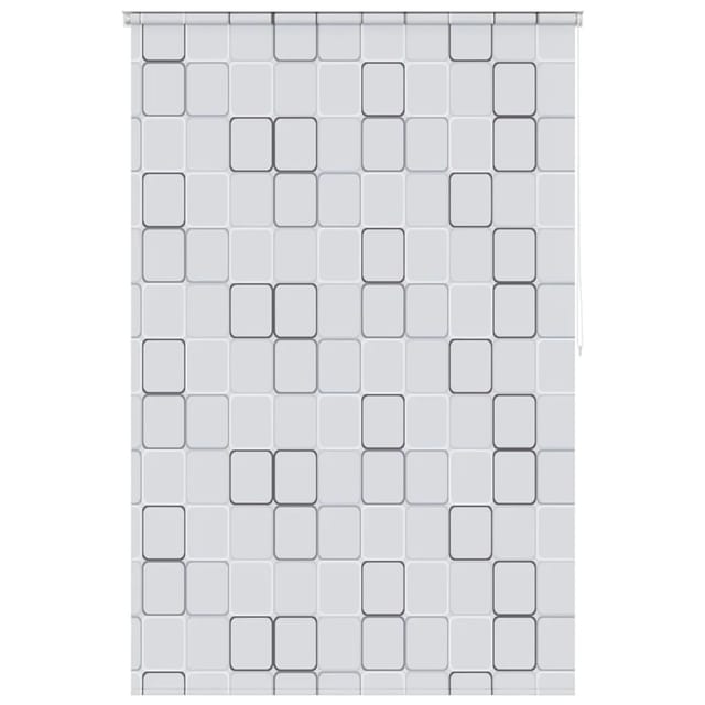 vidaXL Duschrollo 140x240 cm Quadratmuster 142850